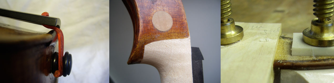 Violin repairs by Luthier Anna Tummers The Netherlands